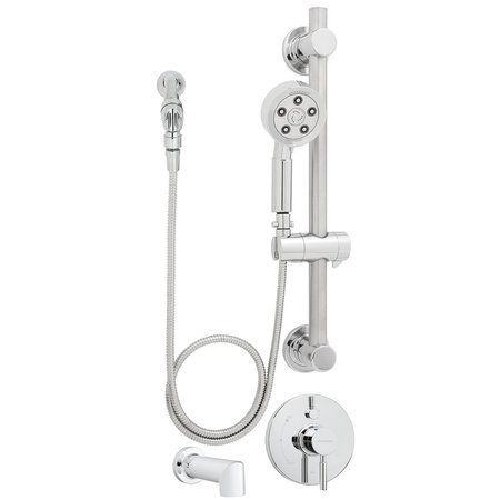 SPEAKMAN Neo Diverter Trim, Handicap Shower and Tub System, No Valve SLV-1490-ADA